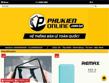 Tablet Screenshot of phukienonline.com.vn